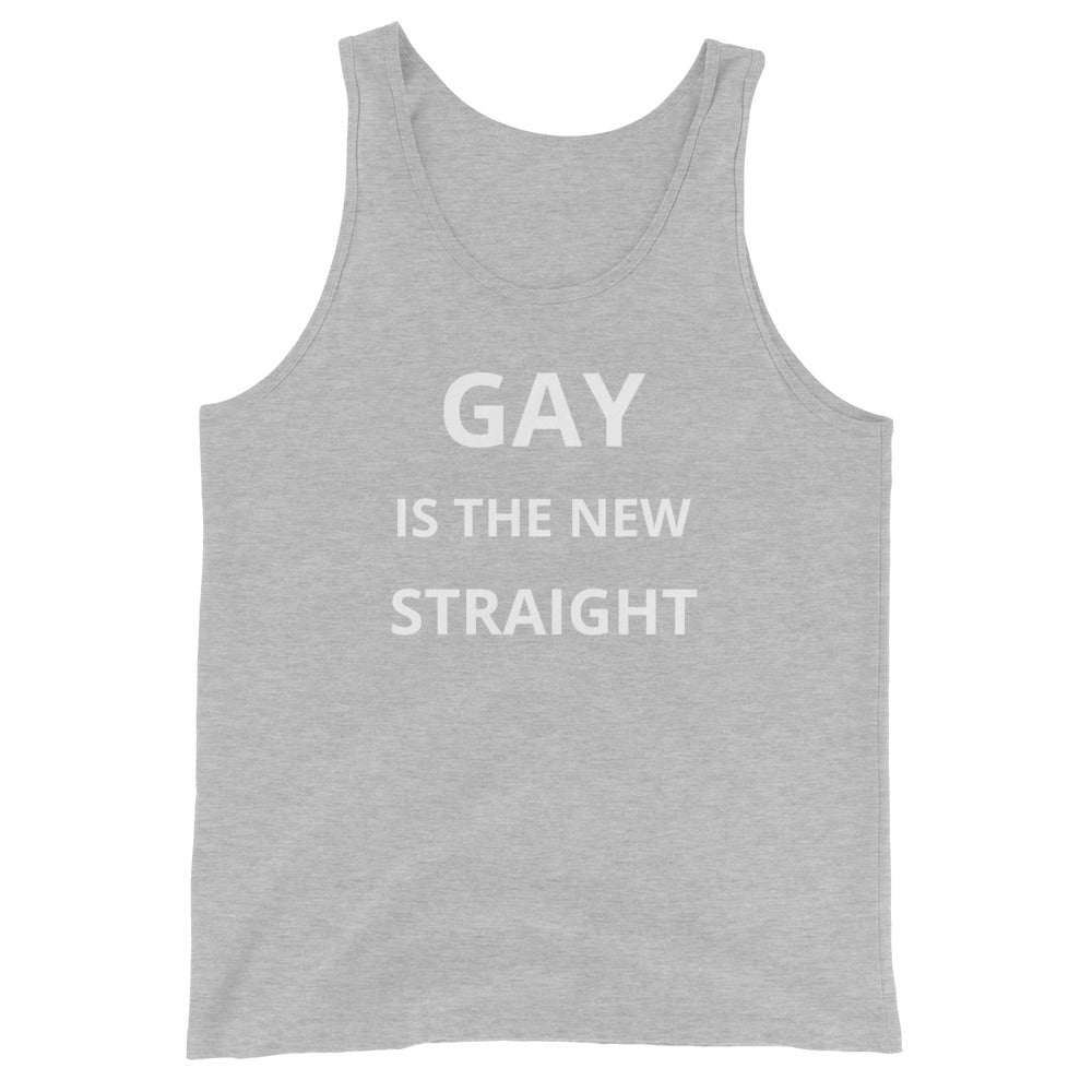 Gay Is The New Straight Lettered Men's Tank Top
